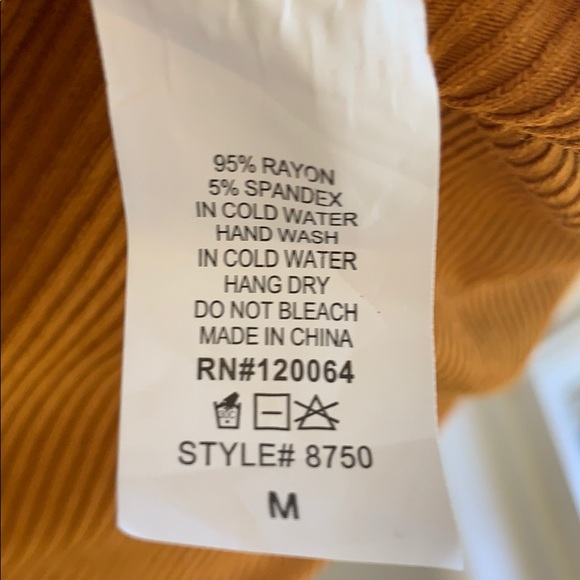 FashionNova Sailor Rob Midi Dress - Mustard Yellow - Picture 6 of 6